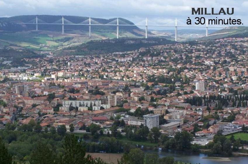 Chambre Au Calme Avec Spa Privatif Gratuit Sud Aveyron Les Palmiers Des Causses Saint-Rome-de-Tarn Buitenkant foto