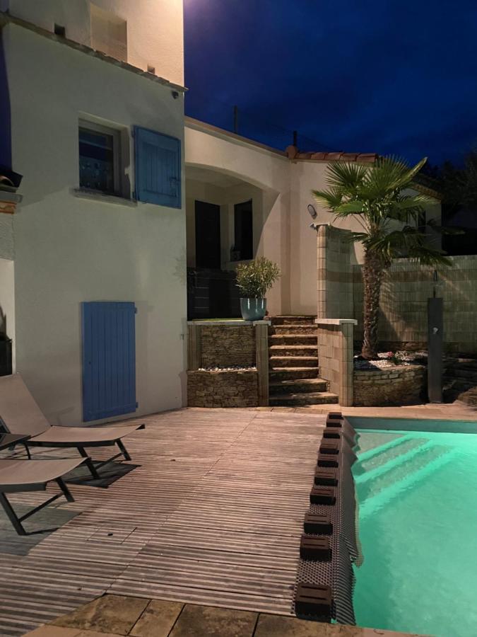 Chambre Au Calme Avec Spa Privatif Gratuit Sud Aveyron Les Palmiers Des Causses Saint-Rome-de-Tarn Buitenkant foto